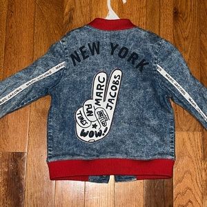 Marc Jacobs denim bomber sz 6